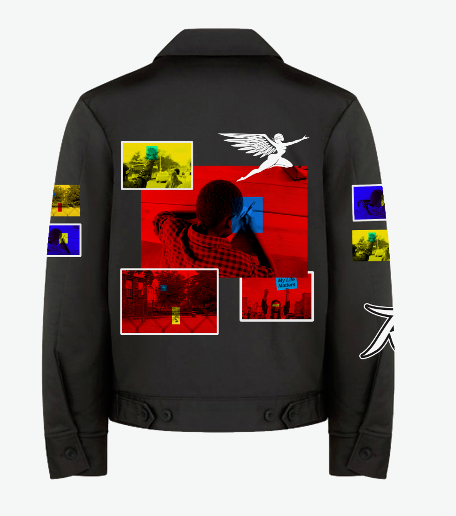 Premium Essential “Black Body” Trucker Jacket