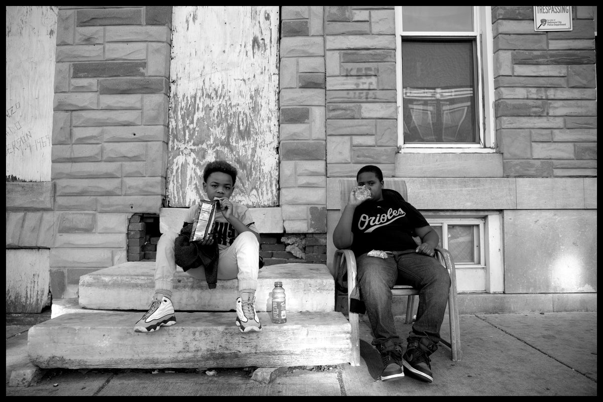 " Black Body, Baltimore in Black & White"