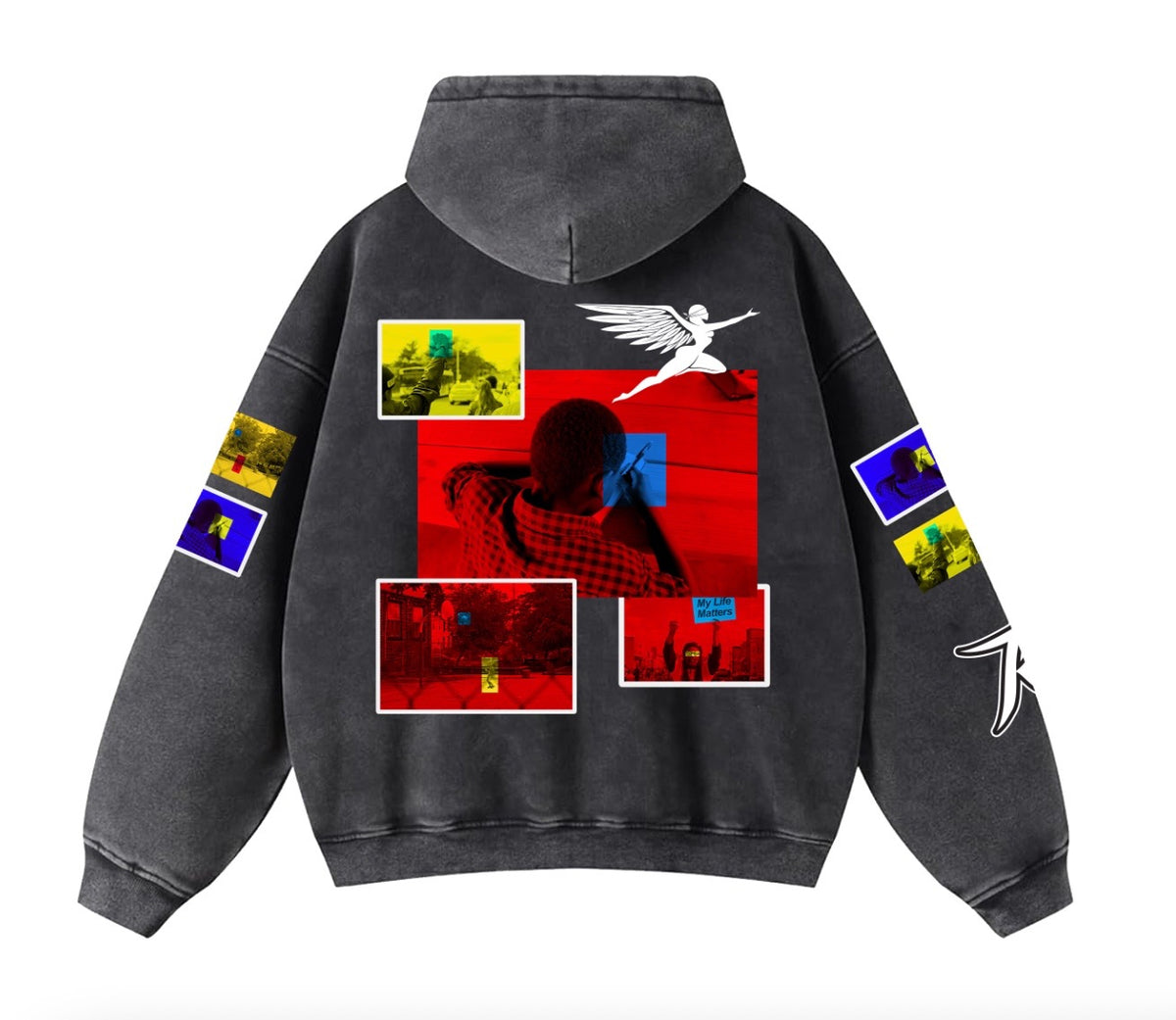 Premium Essential “Black Body” Hoodie
