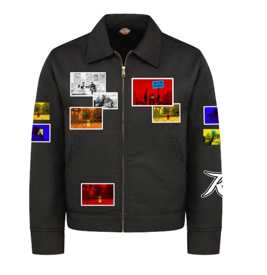Premium Essential “Black Body” Trucker Jacket