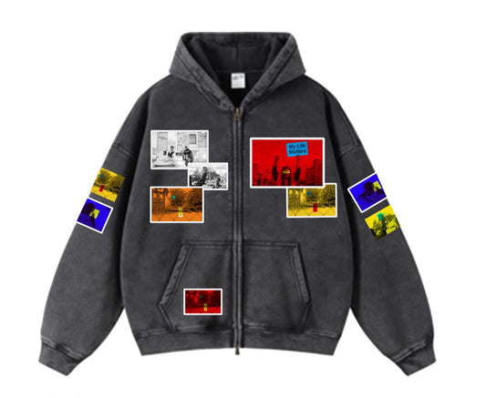 Premium Essential “Black Body” Hoodie